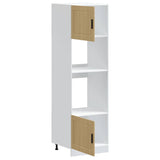 Oven Cabinets 2 pcs Porto Sonoma Oak Engineered Wood 3315054