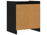 Bedside Tables 2 pcs Black Oak 40 x 30 x 60 cm Engineered Wood 8010966