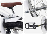 Kids Bike 18 Inches for 5-7 Years Old White 42009461