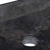Sink Black 50x35x10 cm Marble 149163