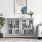 Wall Mounted Cabinets 2 pcs Grey Sonoma Engineered Wood 3197975