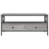 Coffee Table Grey Sonoma 100x51x45 cm Engineered Wood 835302