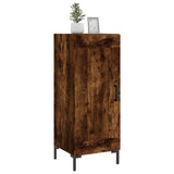 Sideboard Smoked Oak 34.5x34x90 cm Engineered Wood 830449