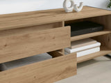 TV Cabinet Artisian Oak 100 x 36 x 49.5 cm Engineered Wood 886563