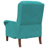Armchair Turquoise 76 x 94 x 102 cm Velvet 42009866