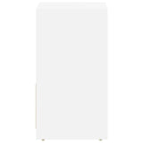 Bathroom Cabinet White 60x33x61 cm Engineered Wood 802642