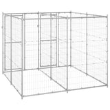 Outdoor Dog Kennel Galvanised Steel 4.84 m 3082282