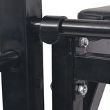 Wall-mounted Multi-functional Fitness Power Tower Black 91367