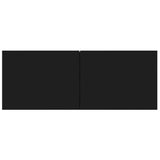 TV Cabinets 4 pcs Black 80x30x30 cm Engineered Wood 3114183