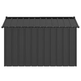 Dog House with Roof 113x153x101 cm Galvanised Steel 4100919