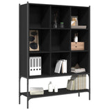 Bookcase Black Engineered wood, steel Medium Bookcase 3214329