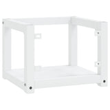 Wall-mounted Bathroom Washbasin Frame White 40x38x31 cm Iron 338490