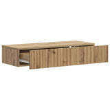 Wall-Mounted Side Table Artisan Oak 87.5 x 34.5 x 17 cm 898504