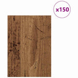 Decor Panels 150 pcs Old Wood 21 x 30 x 0.27 cm Engineered Wood 885579