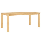 ZNTS Dining Table Panama 180x90x75 cm Solid Wood Pine 4005708