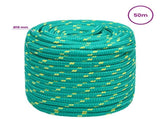 Multipurpose Utility Rope 18 mm 50 m Green PP 1995 kg Max Load 3472994