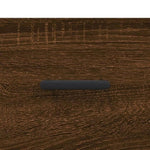 Highboard Brown Oak 69.5x34x180 cm Engineered Wood 3189396