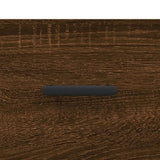 Highboard Brown Oak 69.5x34x180 cm Engineered Wood 3189396
