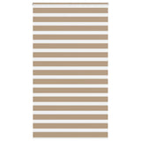 Zebra Blind Sand Brown 120x230 cm Fabric Width 115.9 cm Polyester 4014603