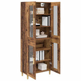 Highboard Old Wood 69.5 x 34 x 180 cm Engineered Wood 3415753