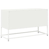 ZNTS TV Cabinet White 100.5x39x60.5 cm Cold-rolled Steel 853343