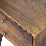 Chestnut Modern Solid Wood Bedside IN1569