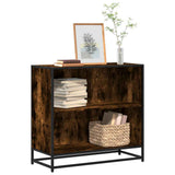 Book Cabinet Smoked Oak 80.5x35x76 cm Engineered Wood 849106