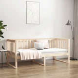 Day Bed without Mattress 100x200 cm Solid Wood Pine 820886