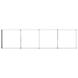 Raised Garden Bed Grey 320 x 80 x 24 cm cold-rolled steel 8006497