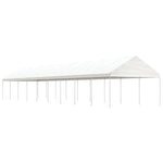 Gazebo with Roof White 20.07x4.08x3.22 m Polyethylene 3155517
