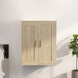 Wall Cabinet Sonoma Oak 69.5x32.5x90 cm Engineered Wood 812297
