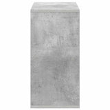 Sideboard with Drawer Concrete Grey 59.5 x 27 x 57 cm 8000535