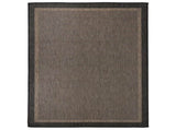 Outdoor Flatweave Rug 120x170 cm Dark Brown 340844