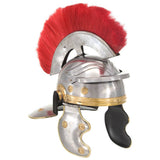 Roman Soldier Helmet Antique Replica LARP Silver Steel 286217