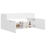 Sink Cabinet White 100x38.5x46 cm Engineered Wood 804674