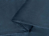 Throw Blankets 6 pcs Navy Blue 240 x 270 cm Fleece 42016808