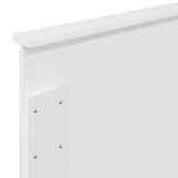 Headboard Gloss White Engineered wood 888357