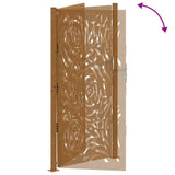 Garden Gate 100x200 cm Weathering Steel Flame Design 4100998