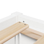 Bed with Mattress White 120x190 cm Small Double Solid Wood Pine 3281953