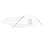 Greenhouse with Steel Frame White 96 m² 16x6x2.85 m 3188122