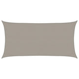 Sunshade Sail 160 g/m Rectangular Light Grey 3x6 m HDPE 4001987