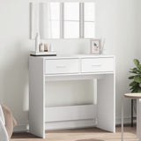 Dressing Table with Mirror White 80x39x80 cm 840702