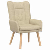 Armchair Cream 63 x 67 x 94 cm Fabric 42001831