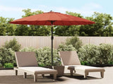Garden Parasol with Aluminium Pole 270 cm Terracotta 47309
