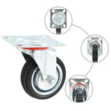 16 pcs Swivel Casters 75 mm 277943