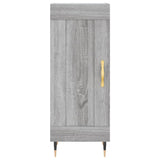 Sideboard Grey Sonoma 34.5x34x90 cm Engineered Wood 830426