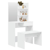Dressing Table Set White 74.5x40x141 cm 3114139