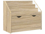 Kids Bookshelf Sonoma Oak 60 x 29.5 x 69 cm Engineered Wood 892391