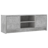 ZNTS TV Cabinet Concrete Grey 102x30x37.5 cm Engineered Wood 823257