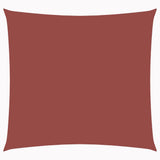 Sunshade Sail Oxford Fabric Square 3.6x3.6 m Terracotta 42307